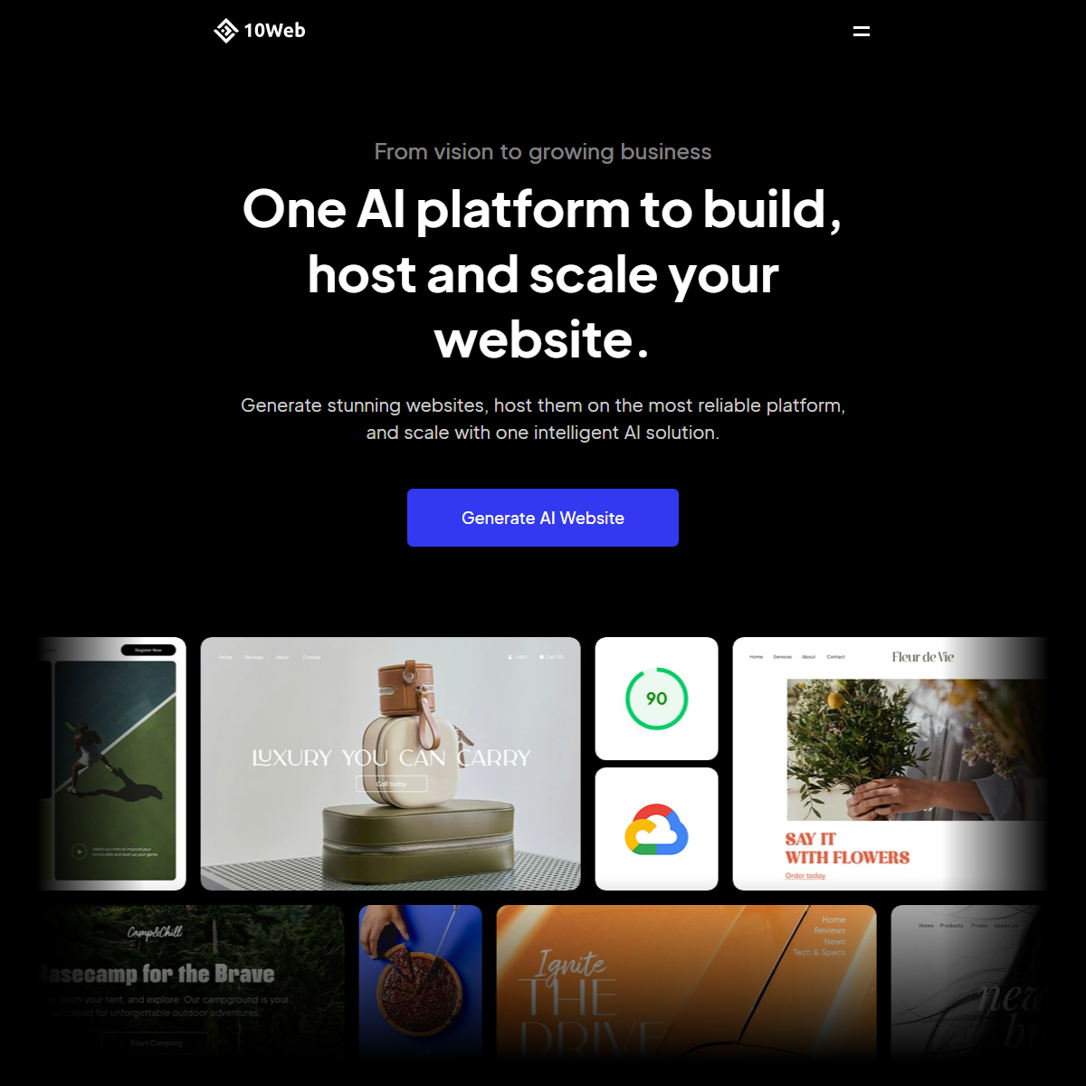 10Web - low-code/no-code Tool Screenshot