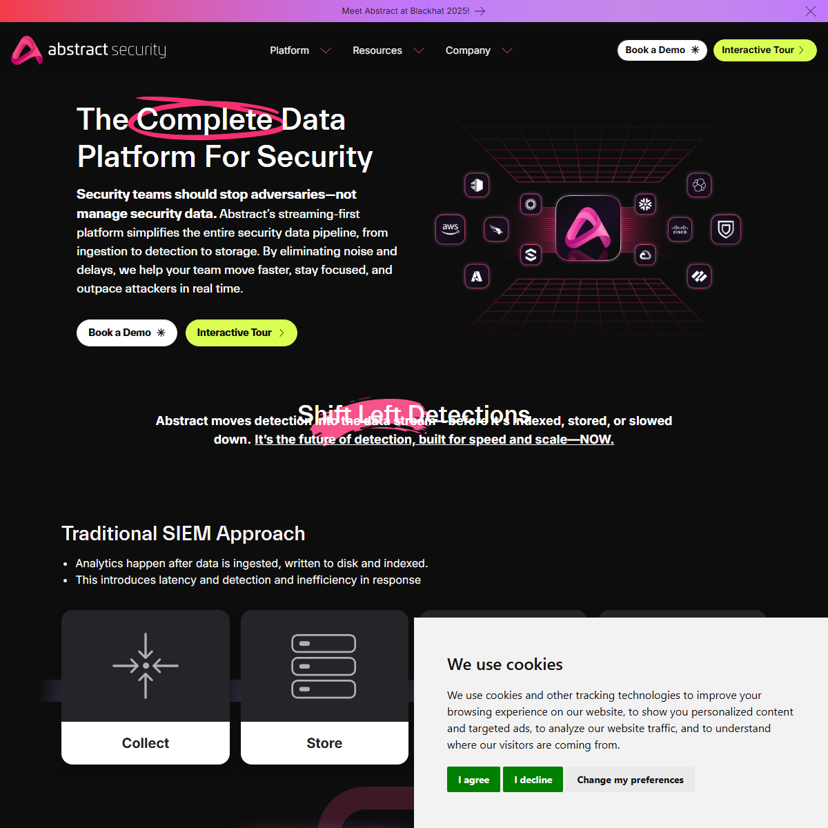 Abstract Security - AI detection Tool Screenshot