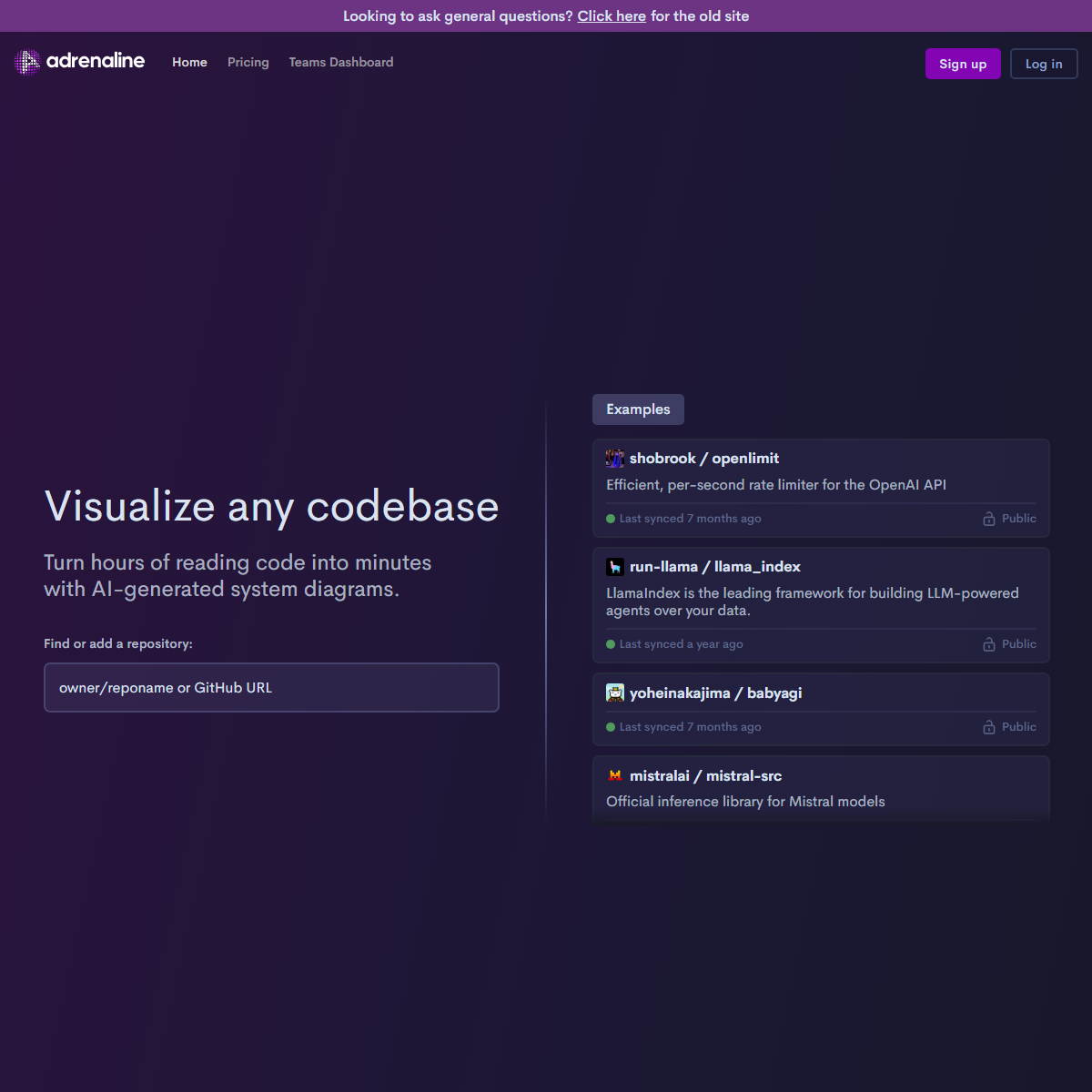 Adrenaline - AI agents Tool Screenshot