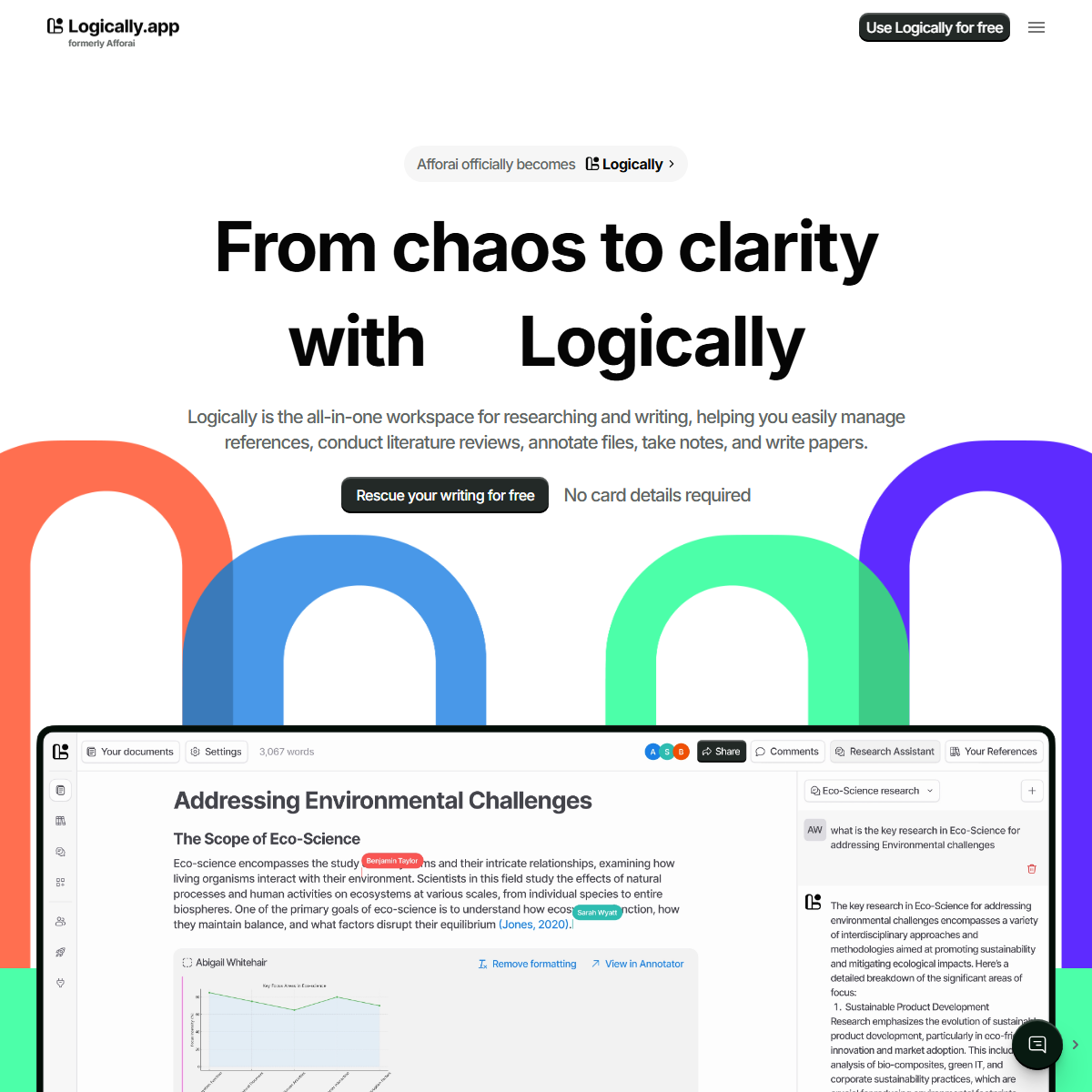 Afforai - AI chatbots Tool Screenshot