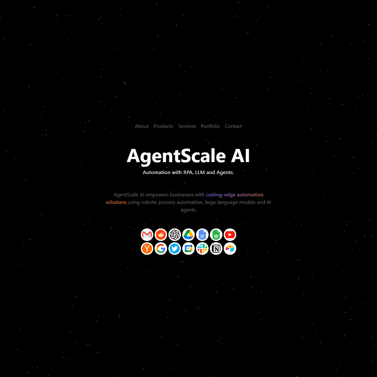 AgentScale AI - marketing Tool Screenshot