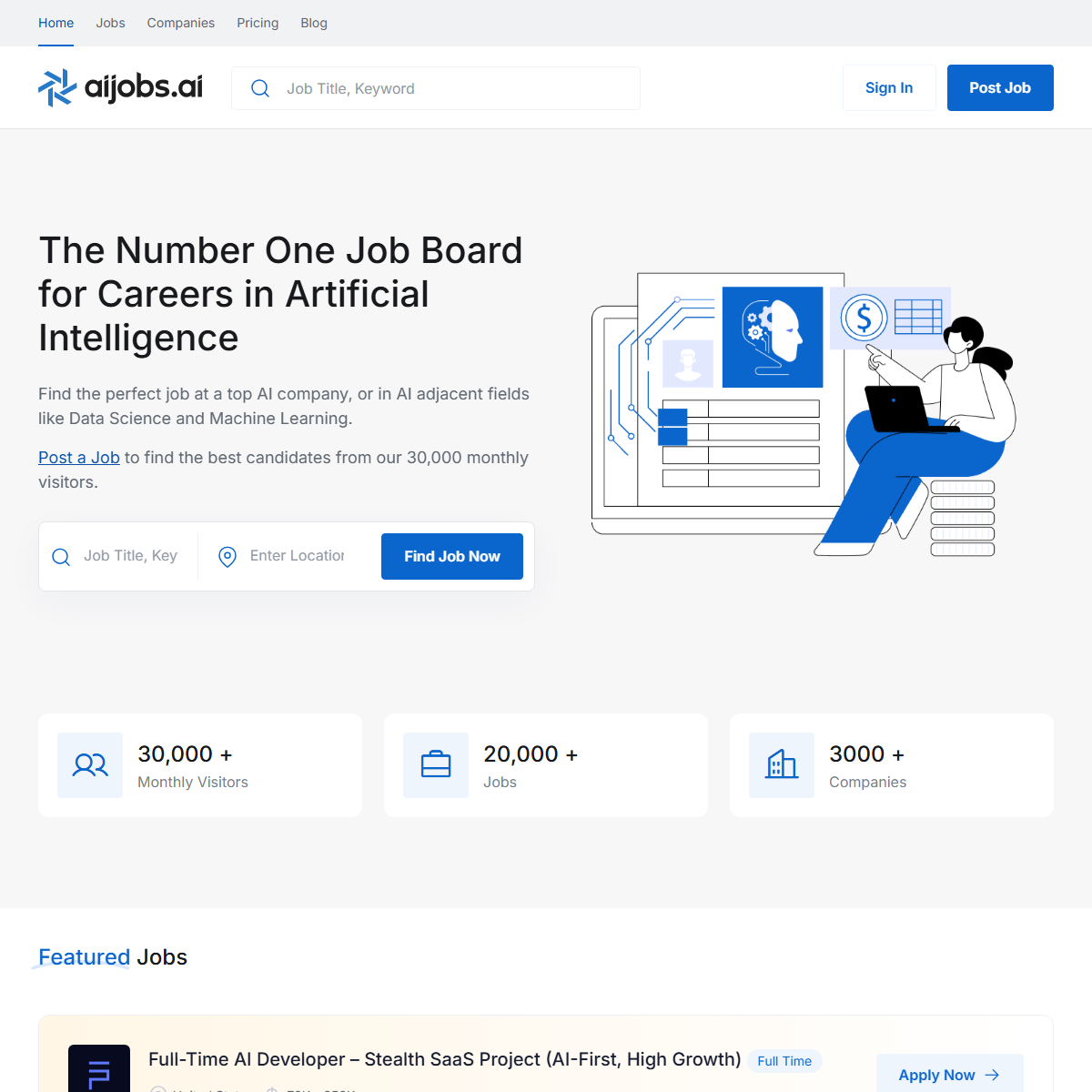 AIJobs.ai - human resources Tool Screenshot