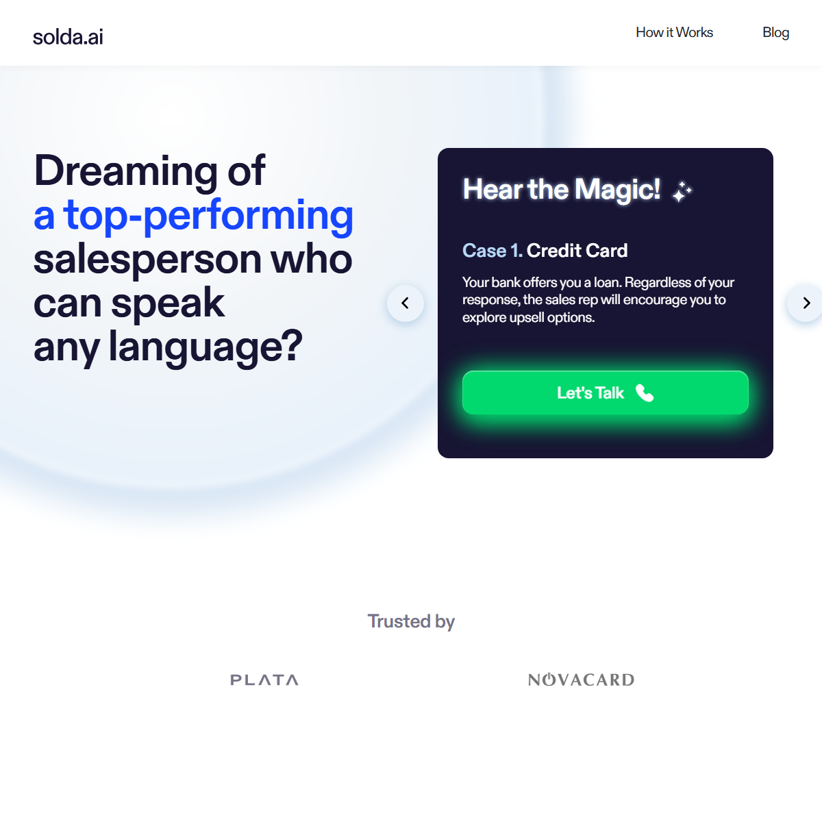 Airs AI - sales assistant Tool Screenshot