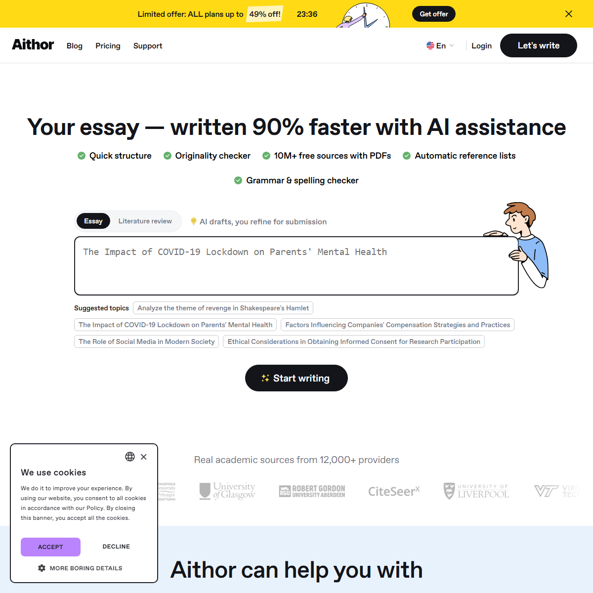 AithorSEO - SEO Tool Screenshot