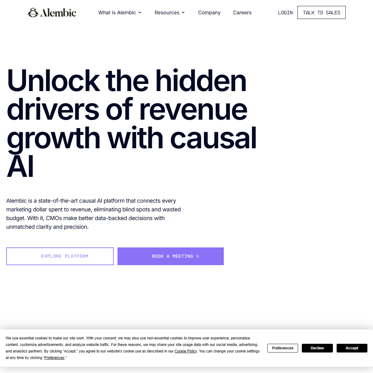 Alembic - marketing Tool Screenshot