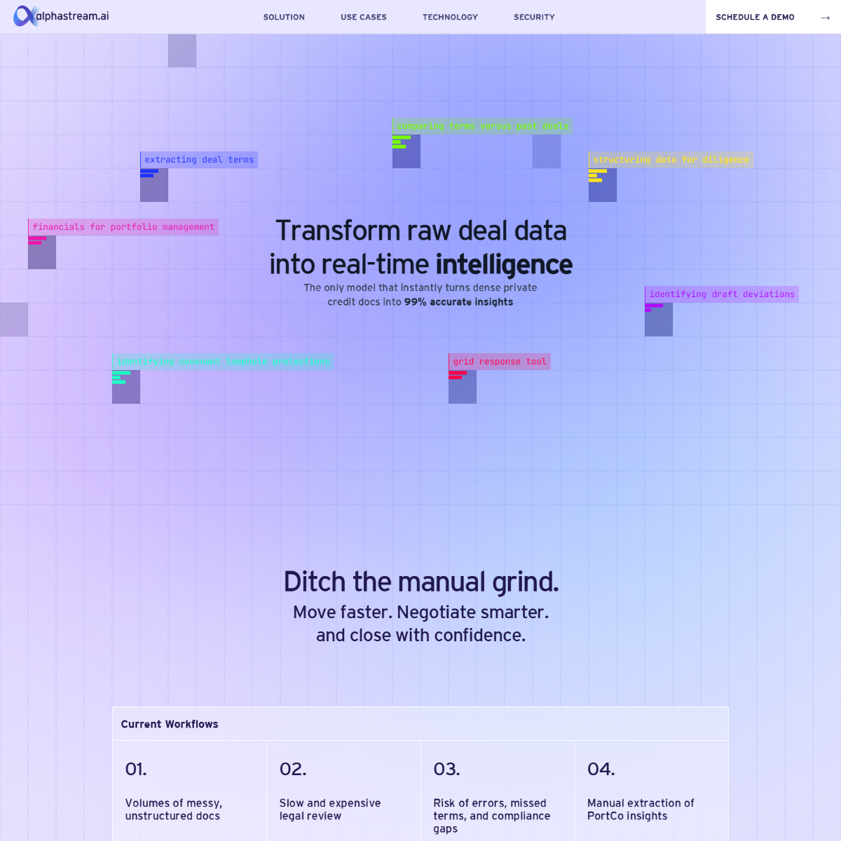 Alphastream - finance Tool Screenshot
