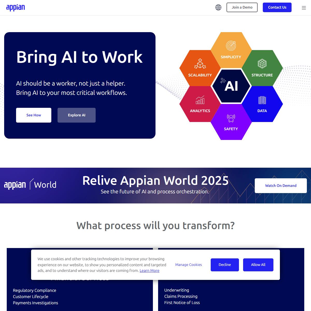 Appian - low-code/no-code Tool Screenshot