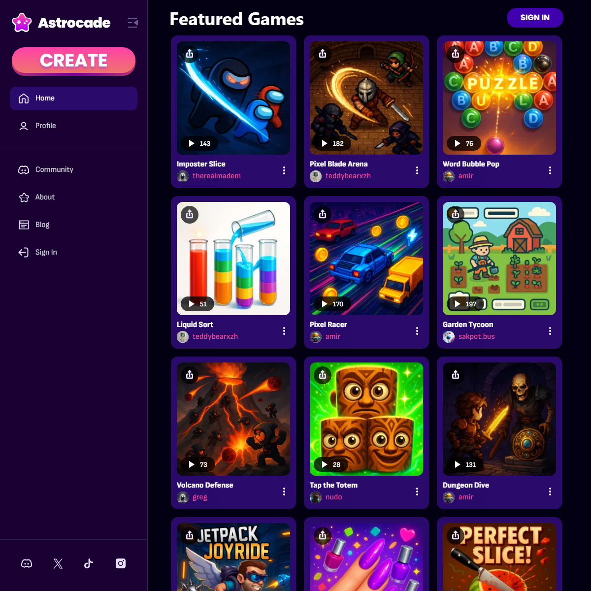 Astrocade - gaming Tool Screenshot
