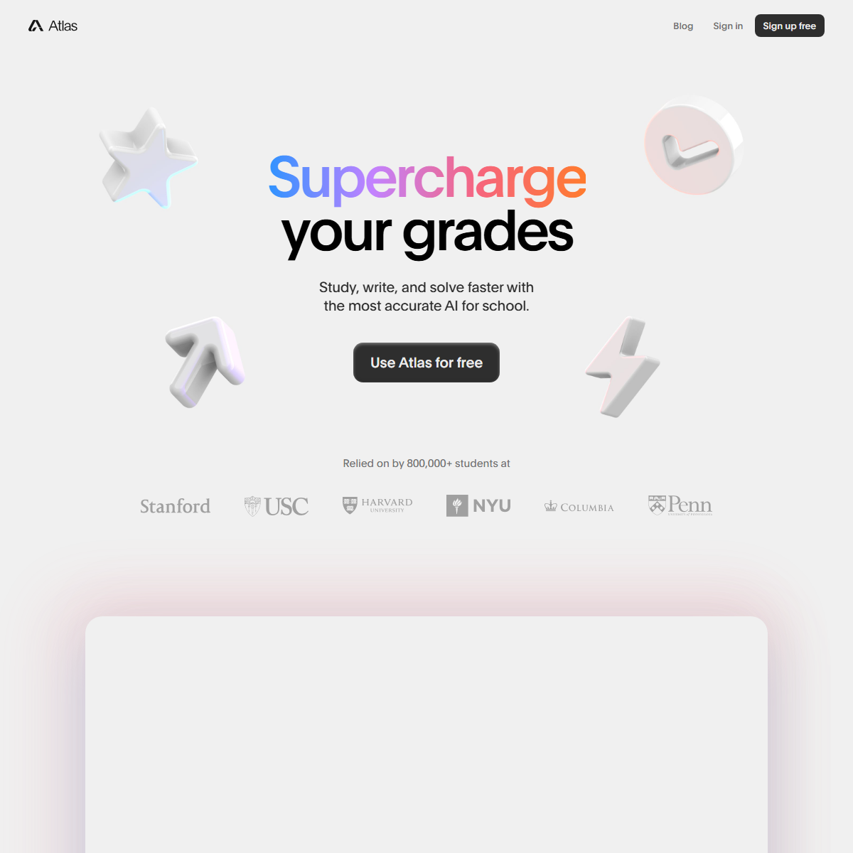 Atlas - education Tool Screenshot
