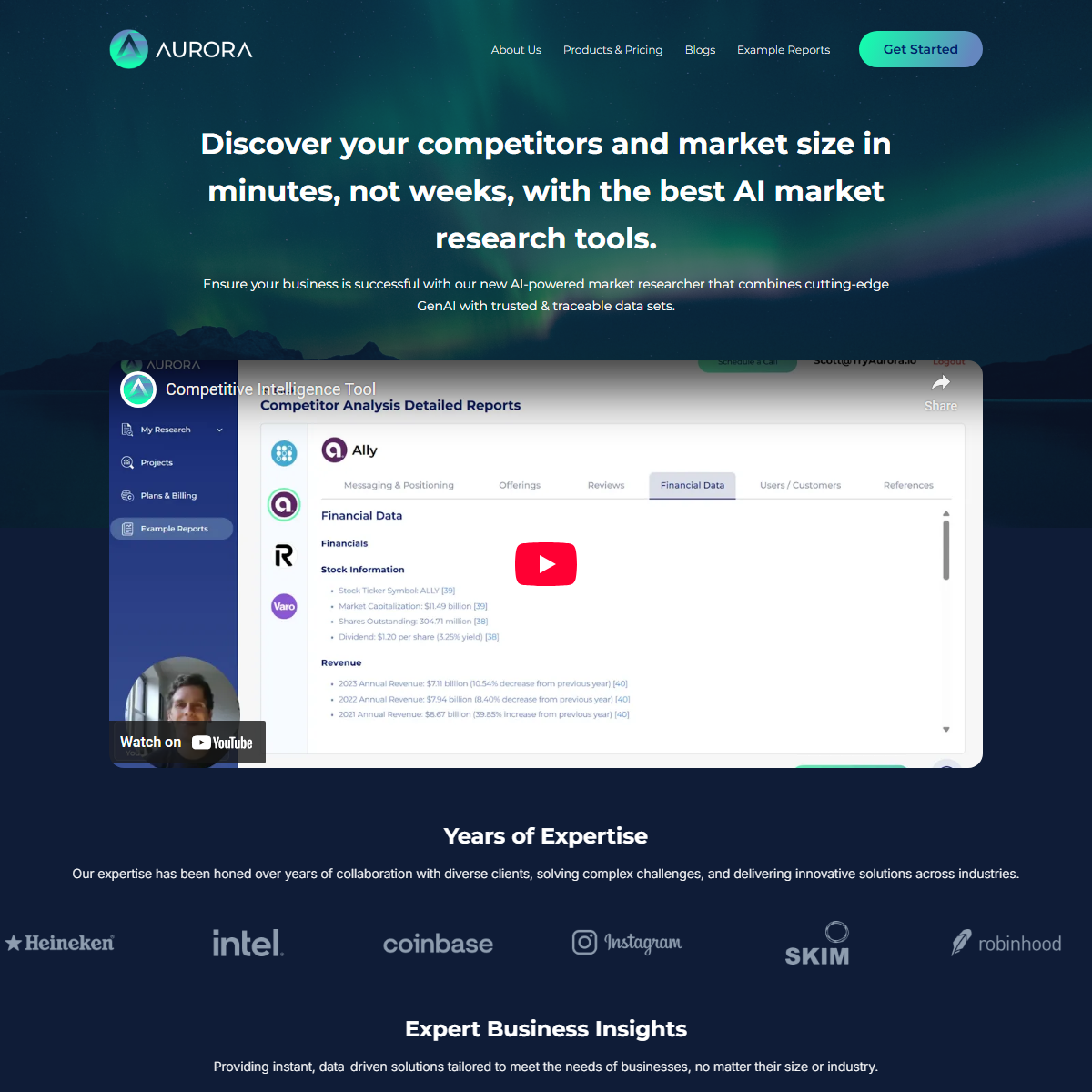 Aurora - research Tool