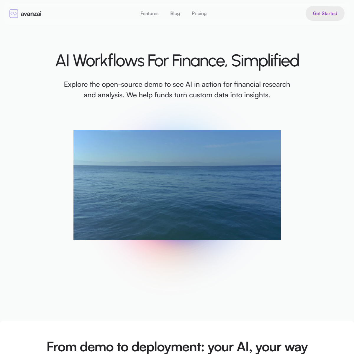 AvanazAI - finance Tool Screenshot