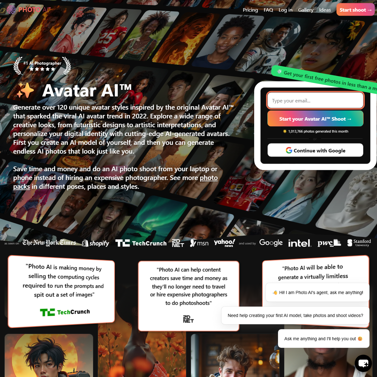 Avatar AI - avatars Tool Screenshot
