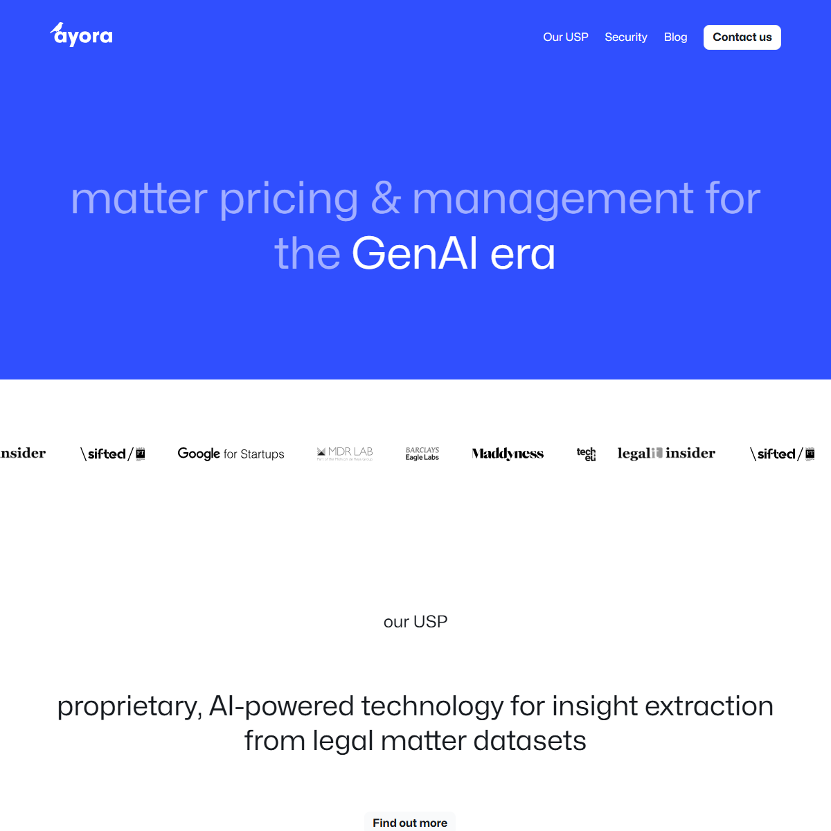 Ayora - legal Tool Screenshot