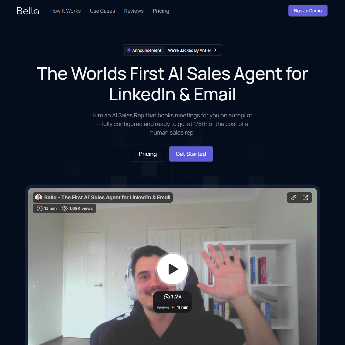 Bella - sales assistant Tool Screenshot