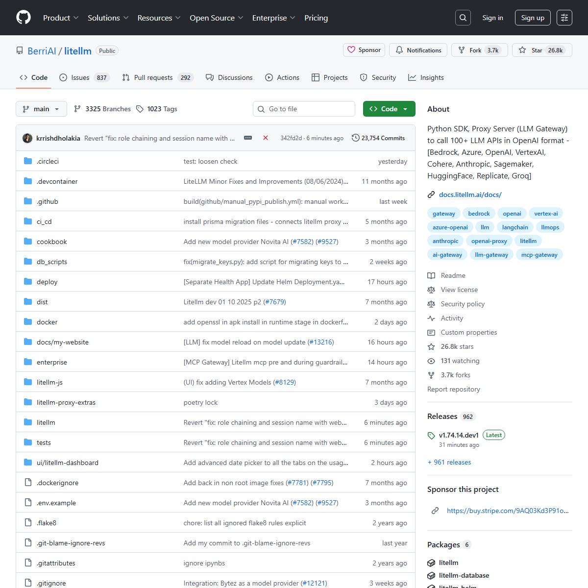 BerriAI-litellm - education Tool Screenshot