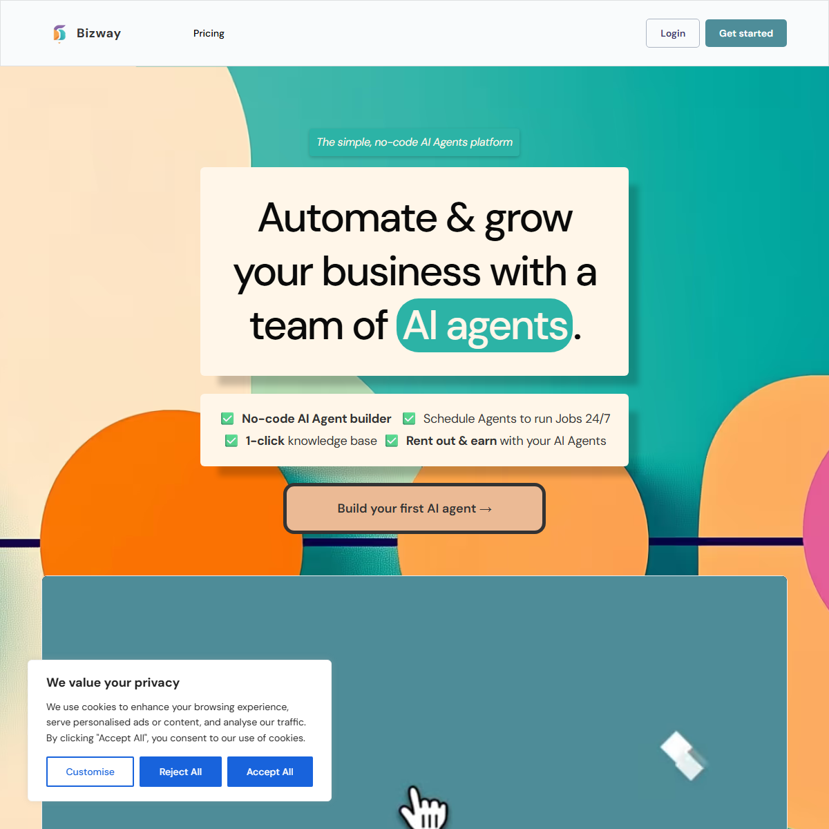 Bizway - startup tools Tool Screenshot
