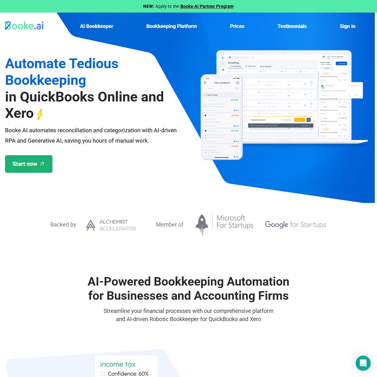 Booke AI - finance Tool