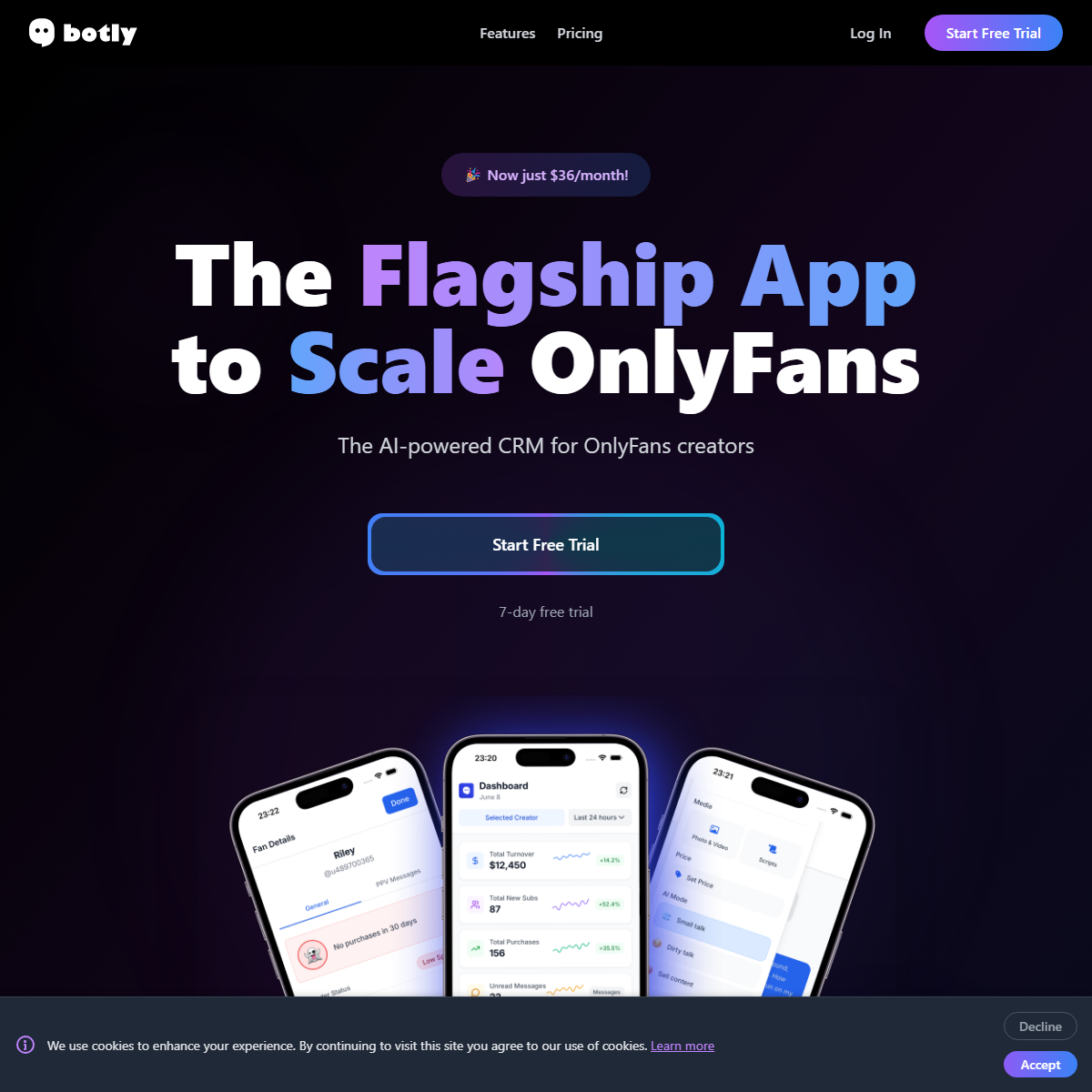 Botly - AI chatbots Tool Screenshot