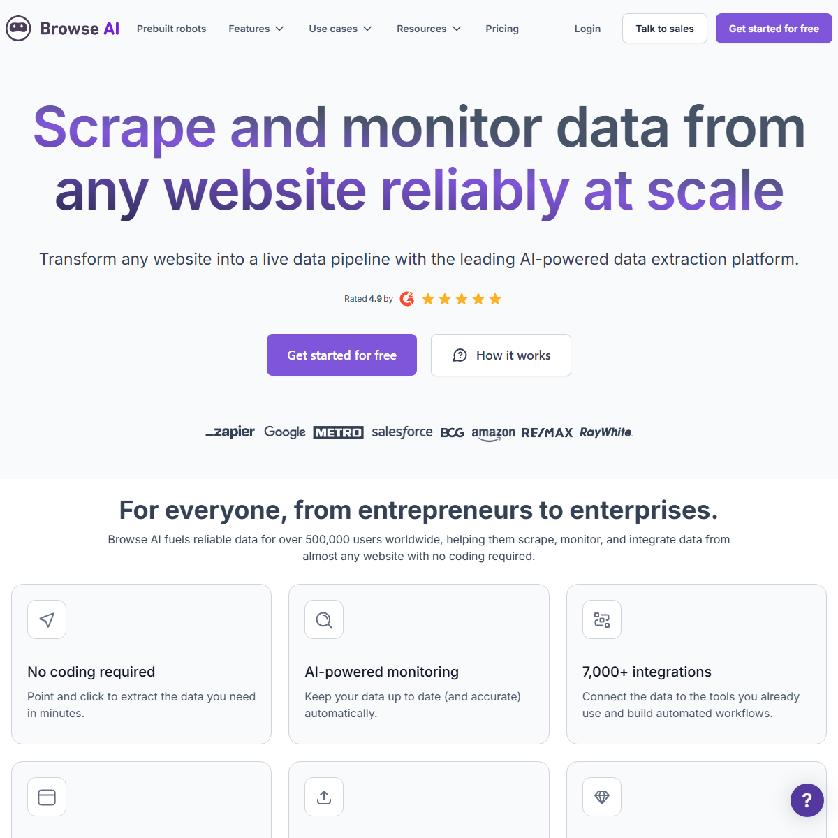 Browse AI - research Tool