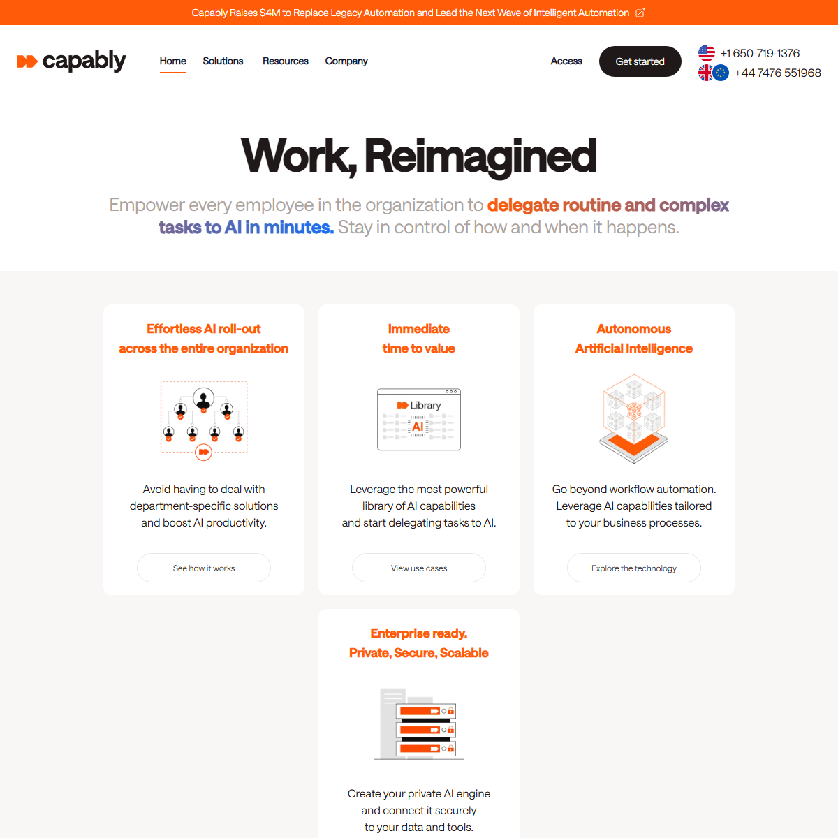 Capably - AI agents Tool Screenshot