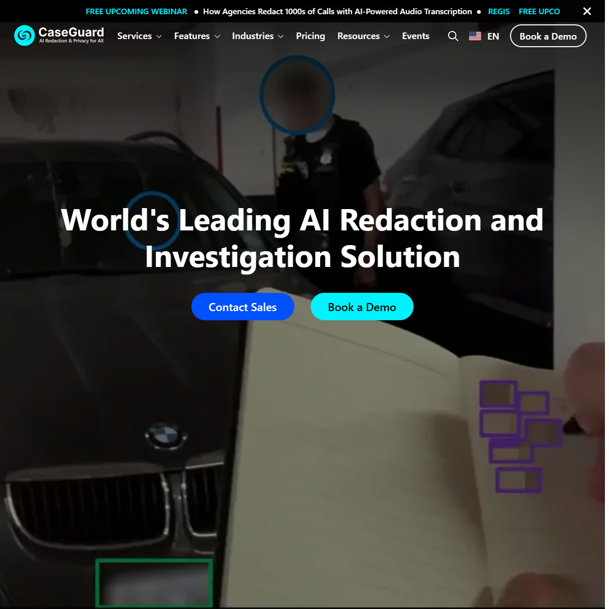 CaseGuard Studio - legal Tool Screenshot