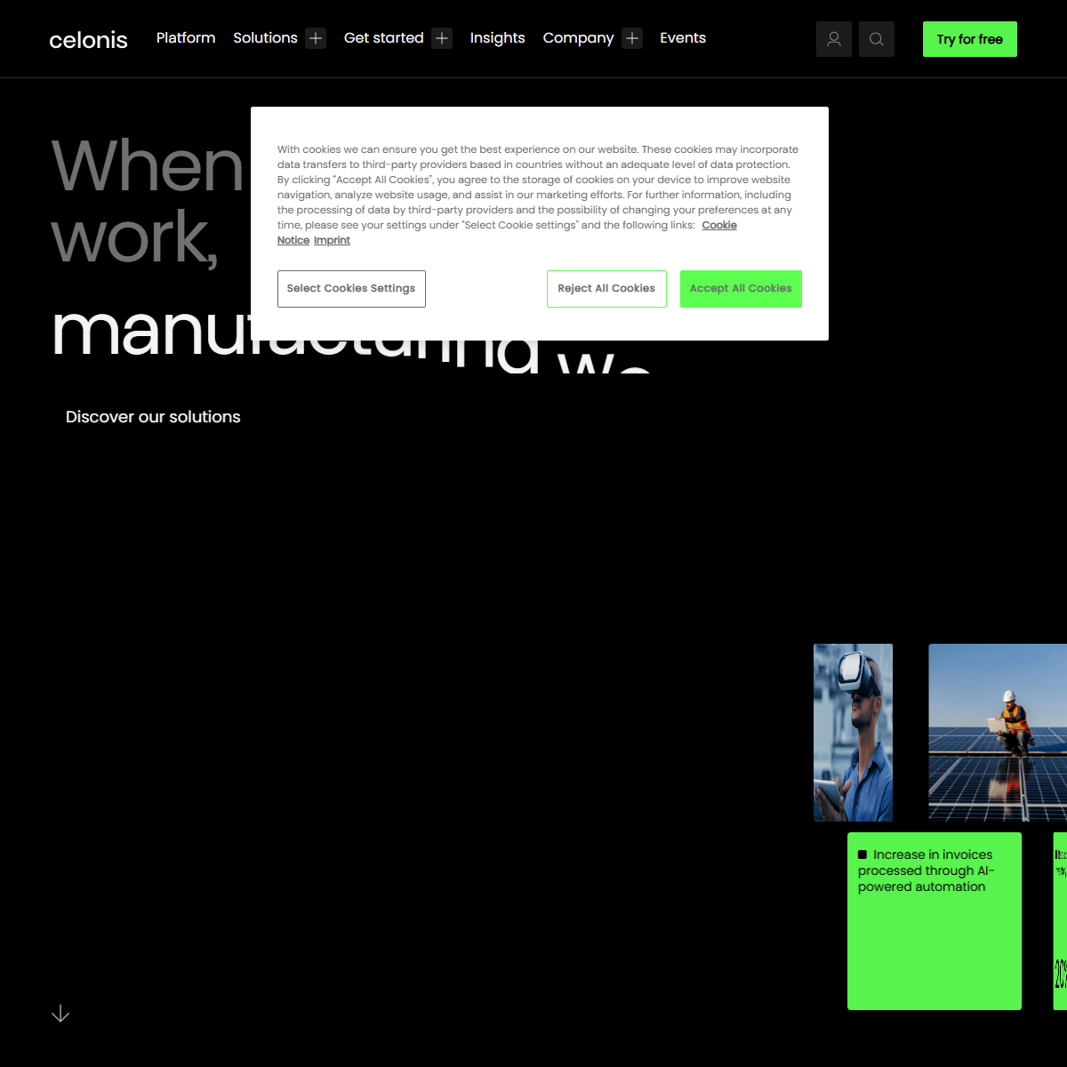 Celonis - AI agents Tool Screenshot