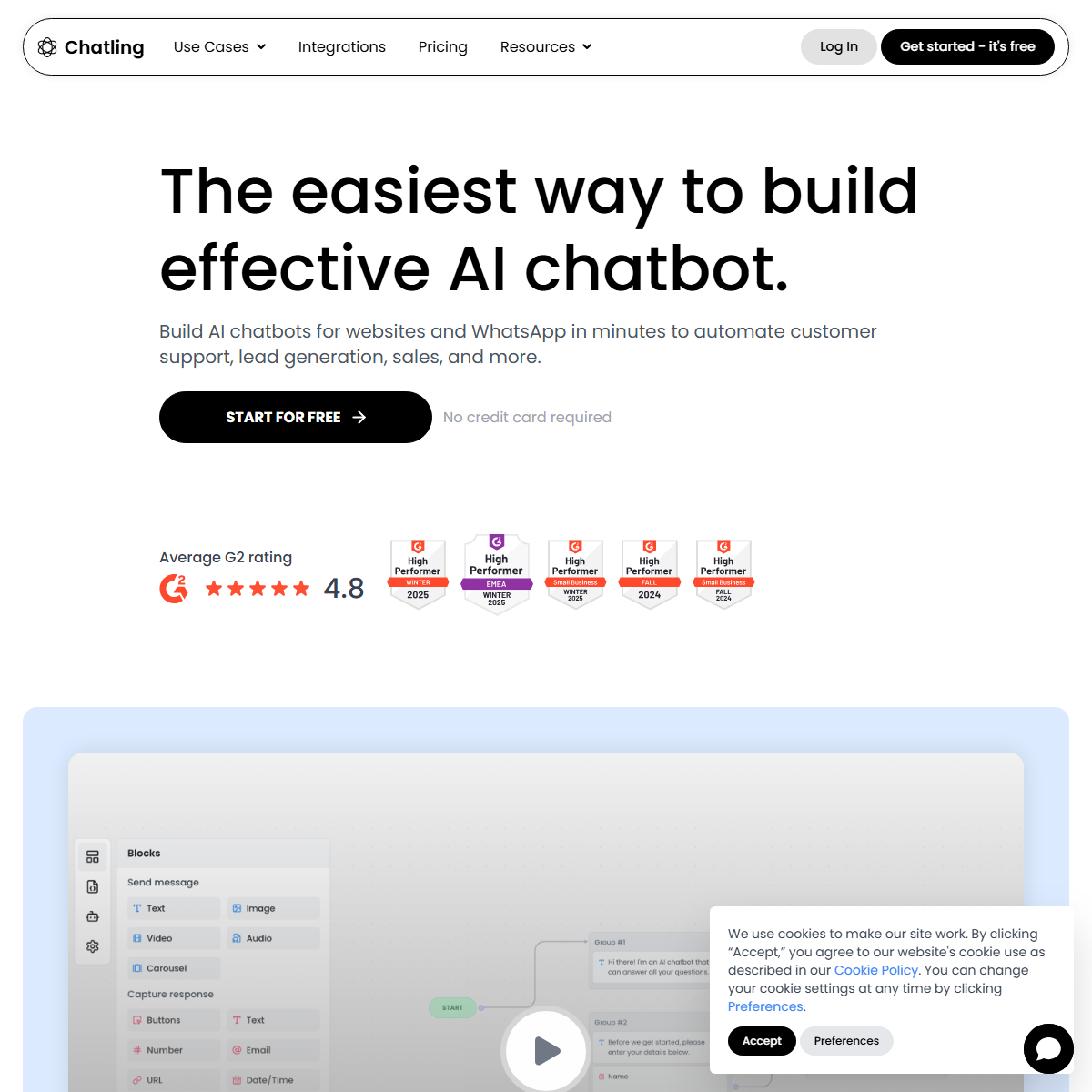 Chatling - customer support Tool Screenshot