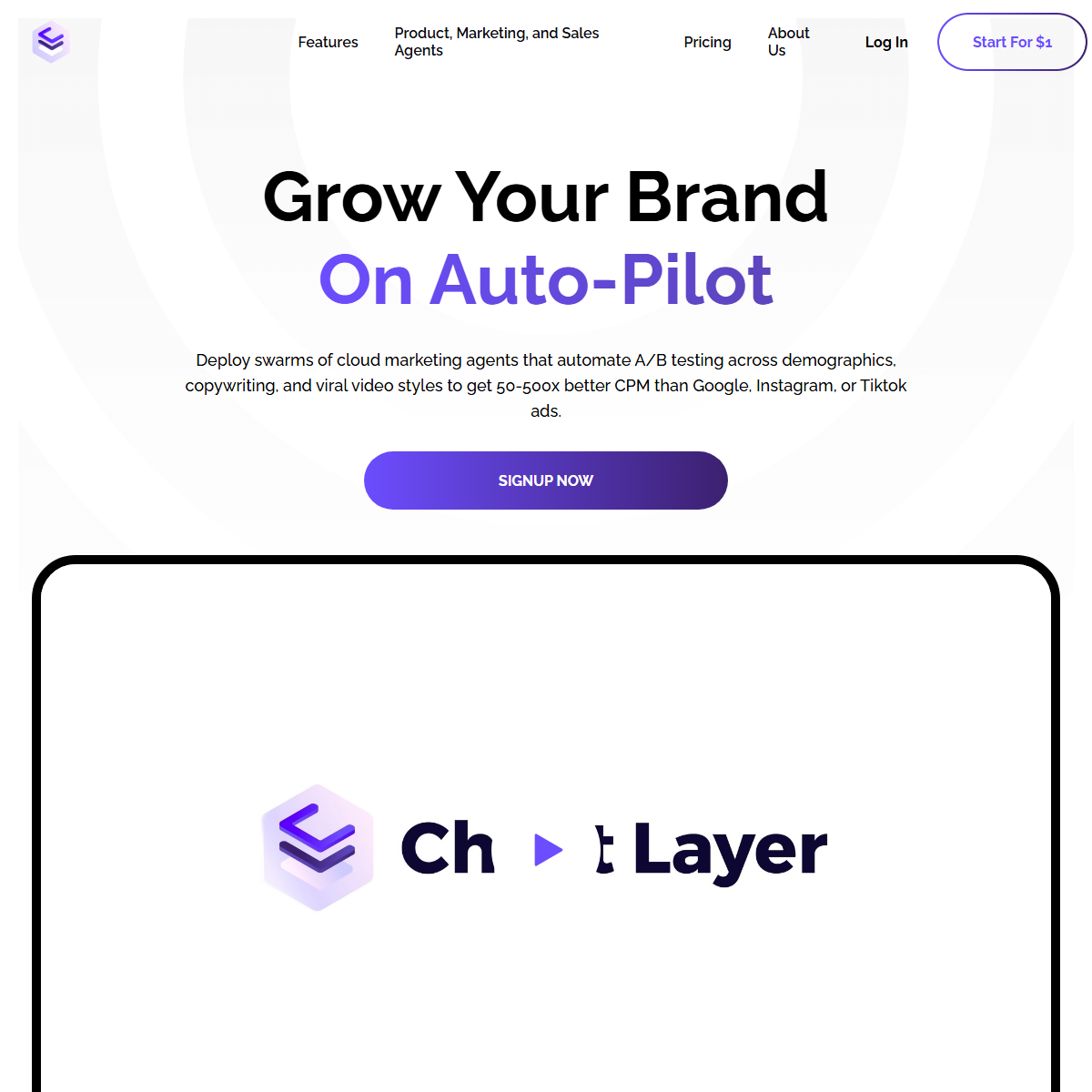 Cheat Layer - marketing Tool Screenshot