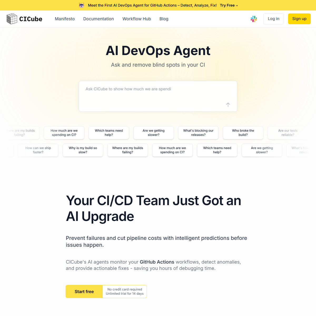 CICube - code assistant Tool Screenshot