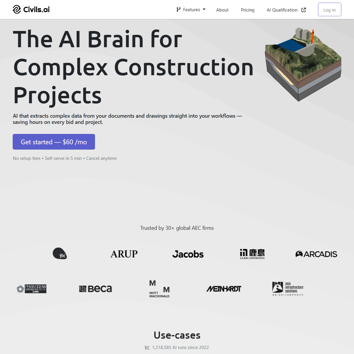 Civils.ai - project management Tool Screenshot
