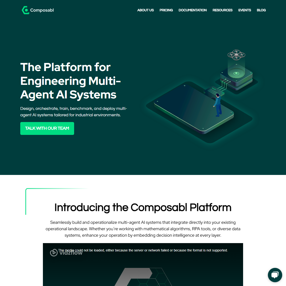 Composabl - AI agents Tool Screenshot