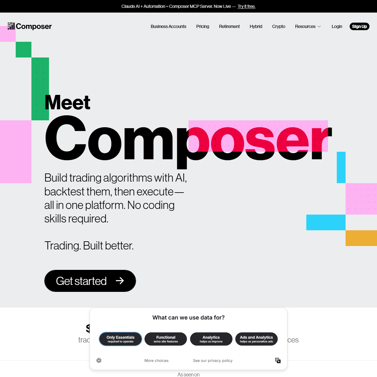Composer - finance Tool