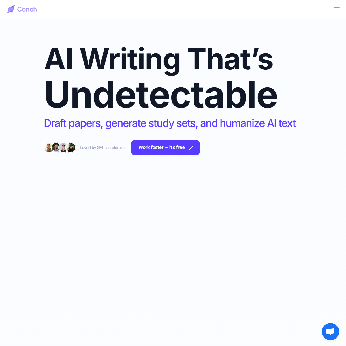 Conch - writing generators Tool Screenshot
