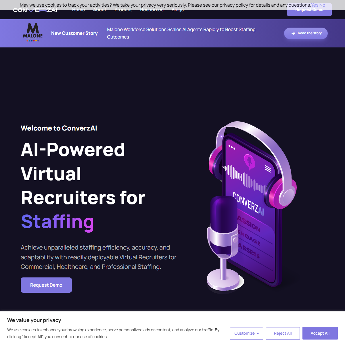ConverzAI - human resources Tool Screenshot