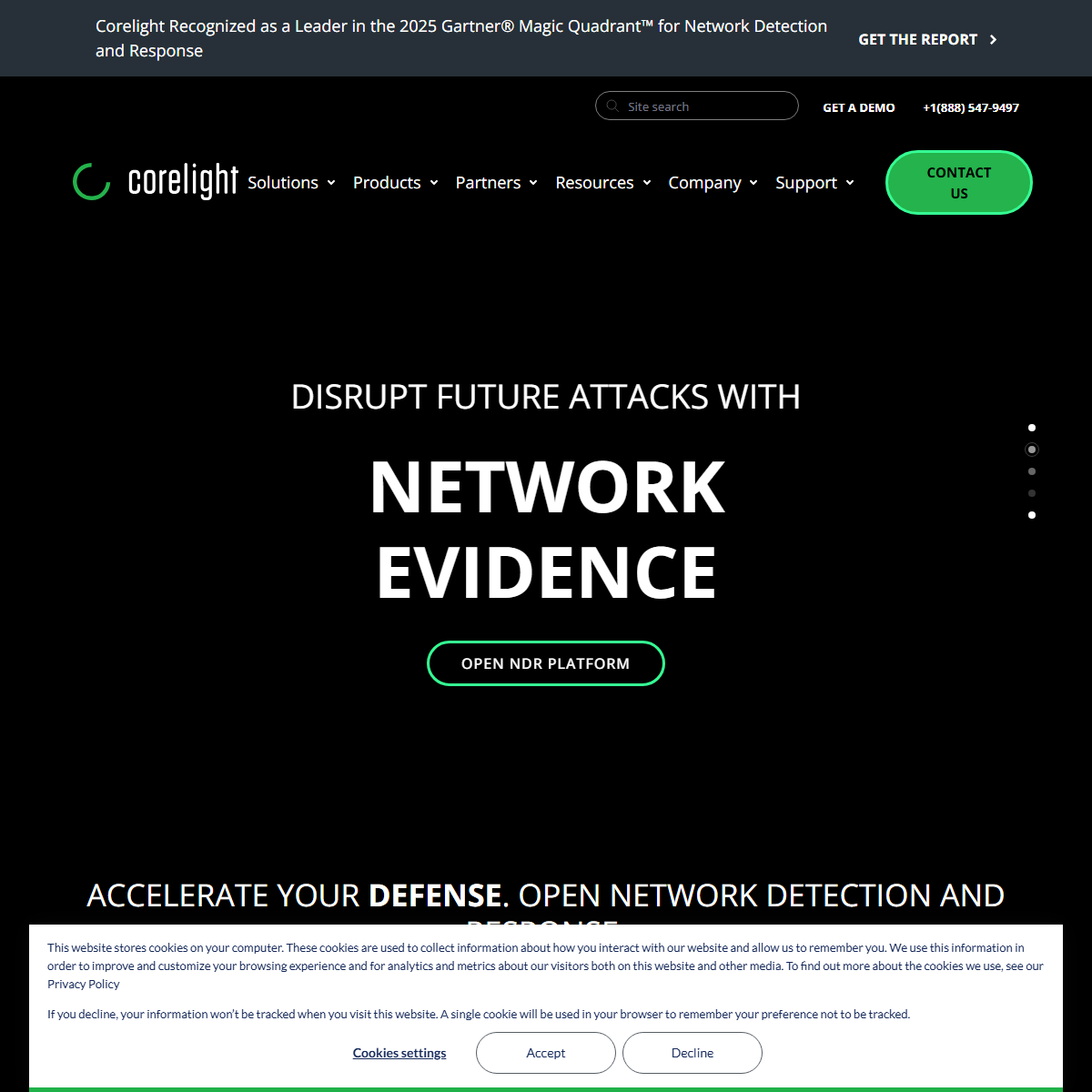 Corelight - AI detection Tool Screenshot