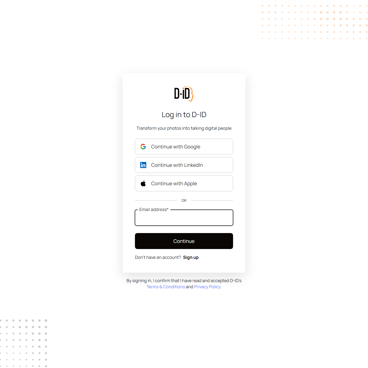 Creative Reality Studio (D-ID) - video generators Tool Screenshot