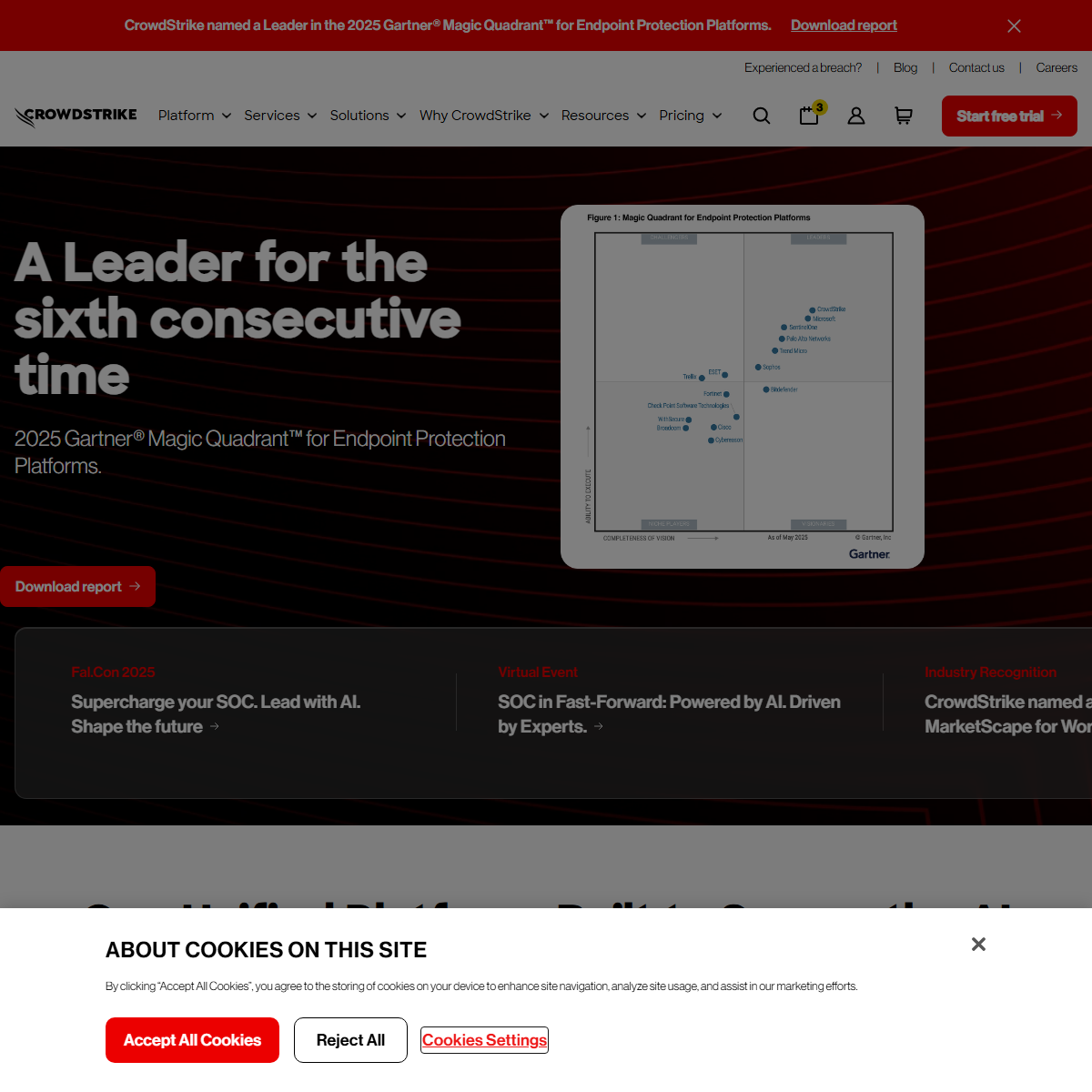 CrowdStrike - AI detection Tool Screenshot