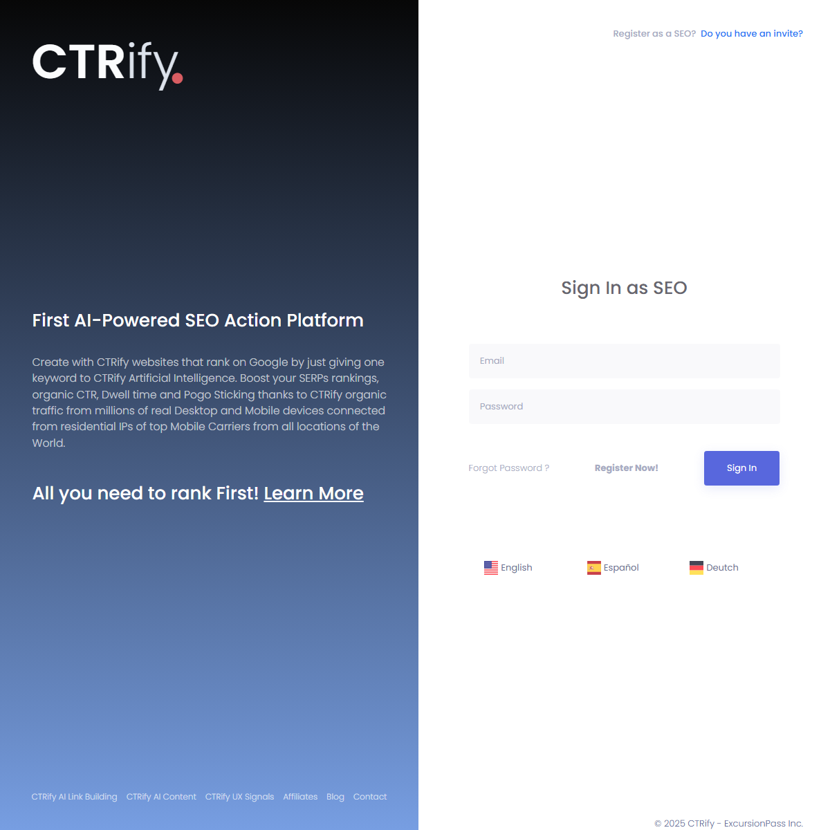 CTRify - SEO Tool