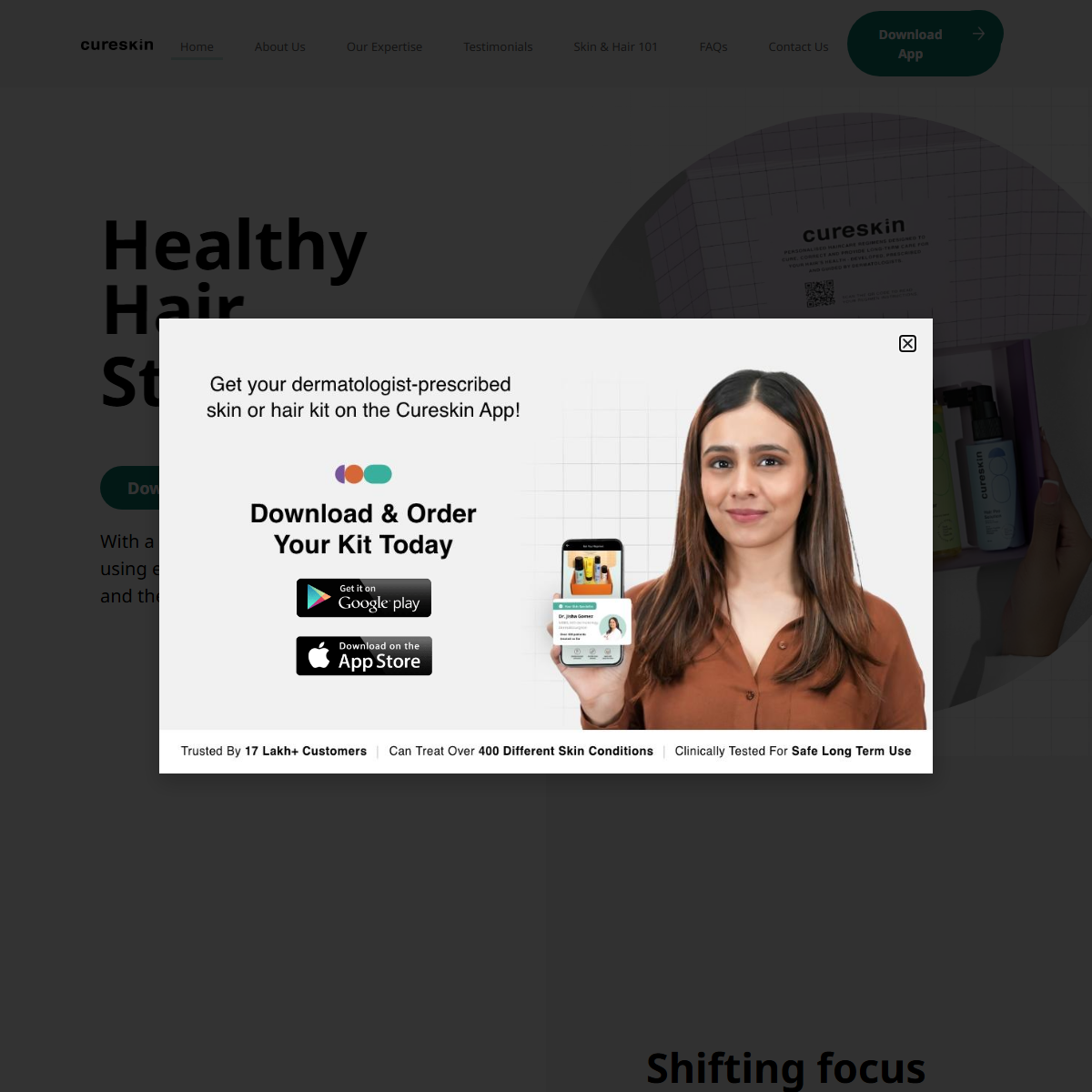 CureSkin - health Tool Screenshot