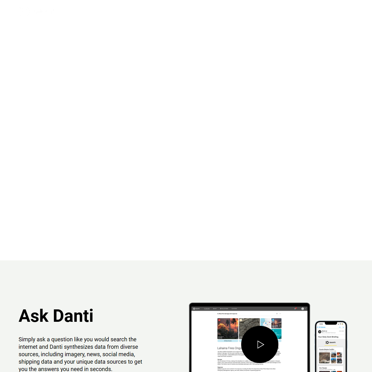 Danti - search engine Tool