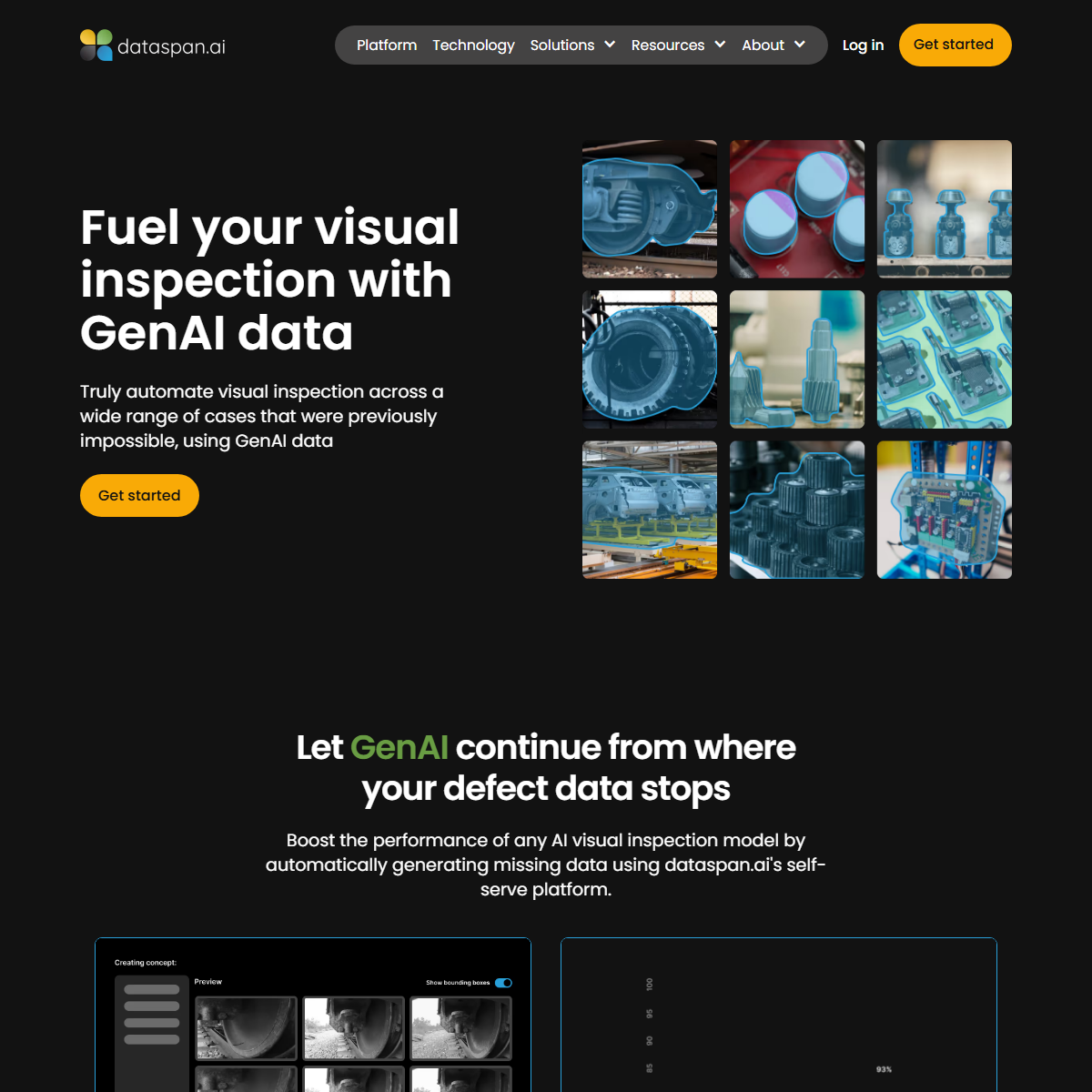 DataSpan - image editing Tool Screenshot