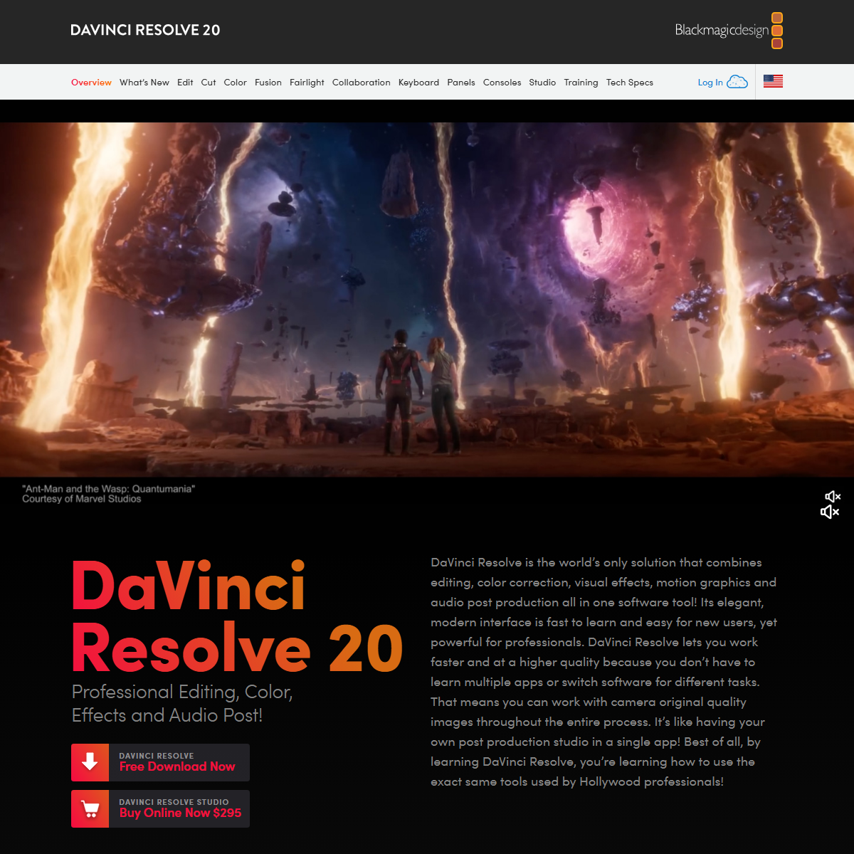 DaVinci Resolve - video editing Tool Screenshot