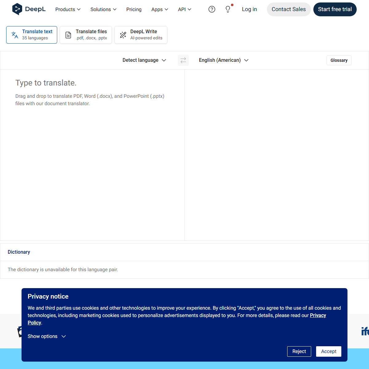 DeepL Translator - translator Tool