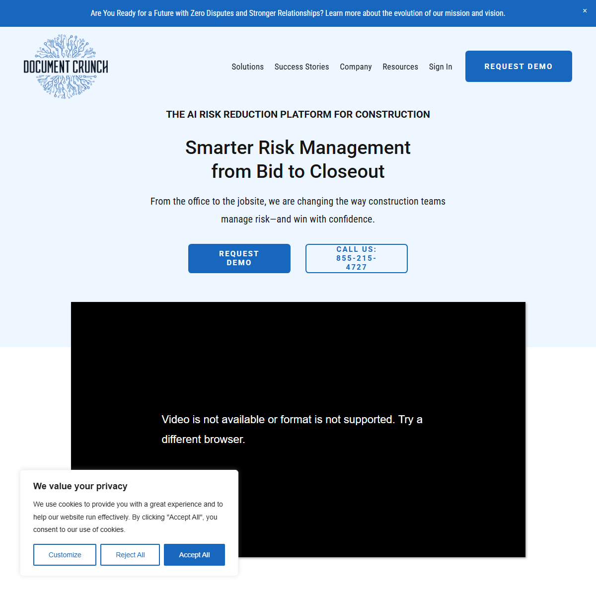 Document Crunch - project management Tool Screenshot