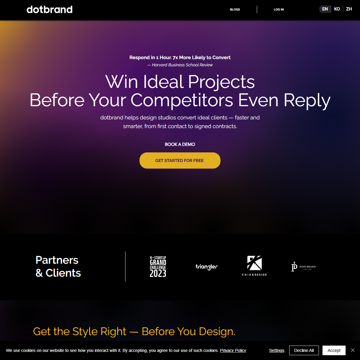 dotBRAND - design generators Tool Screenshot
