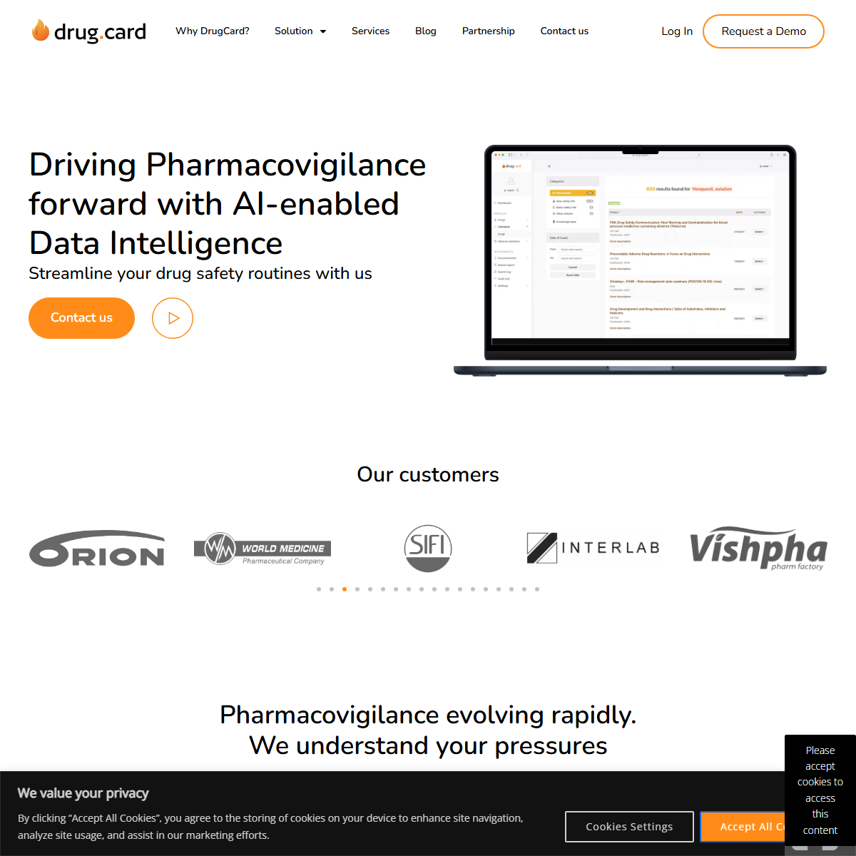 DrugCard - health Tool Screenshot