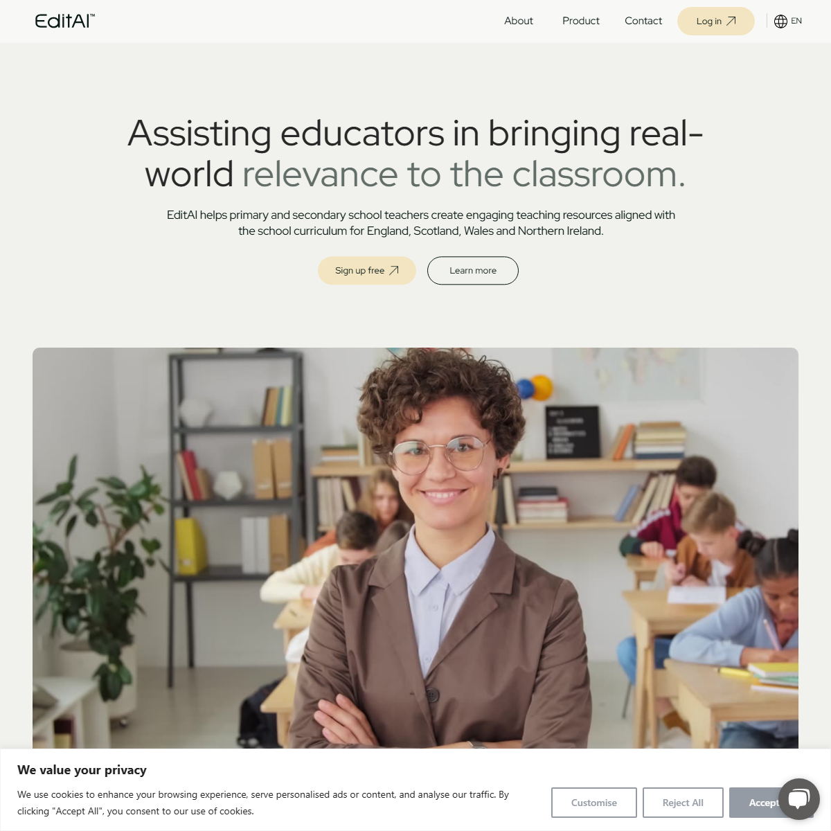 EditAI - copywriting Tool Screenshot