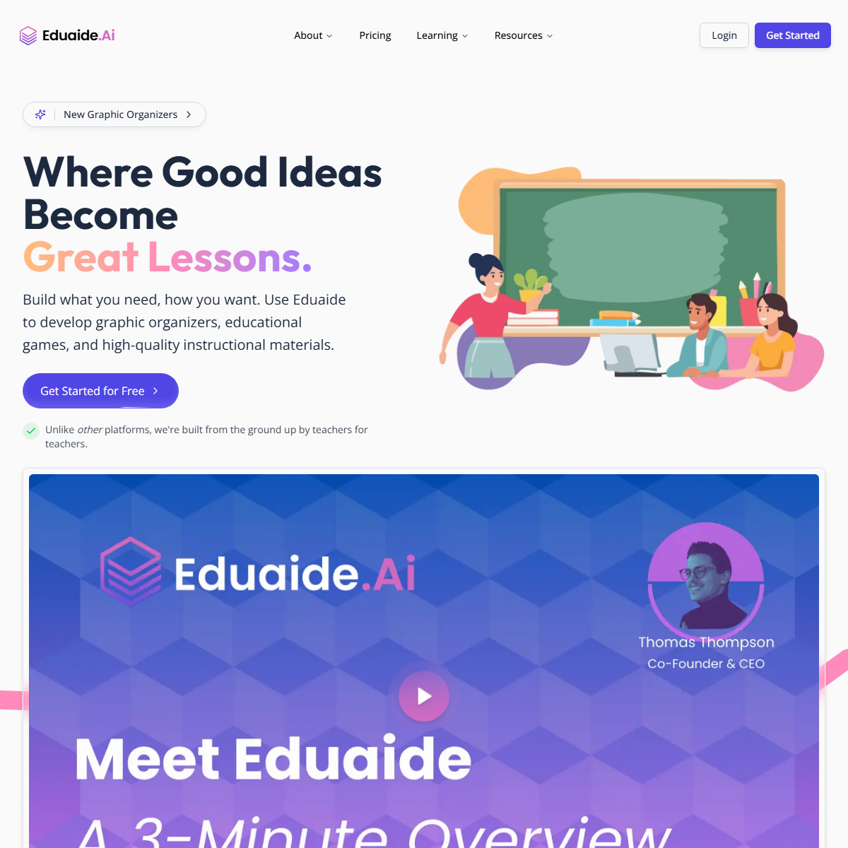 Eduaide.Ai - education Tool Screenshot