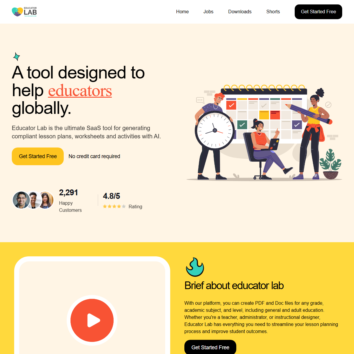 EducatorLab - education Tool Screenshot