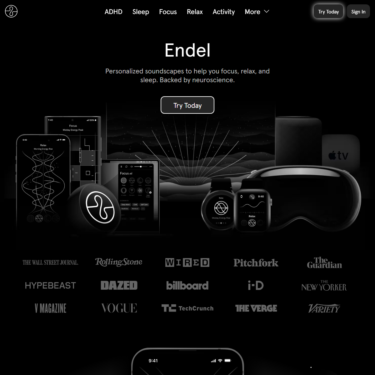 Endel - music Tool